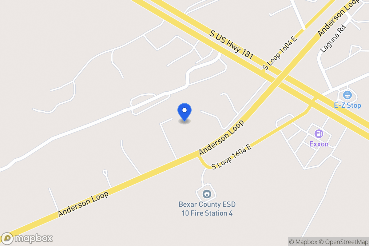 Map of 9081 S Loop 1604 E