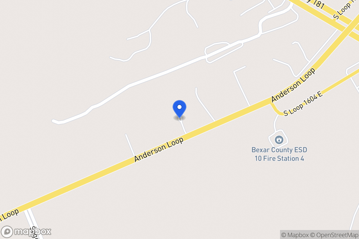 Map of 8995 S Loop 1604 E