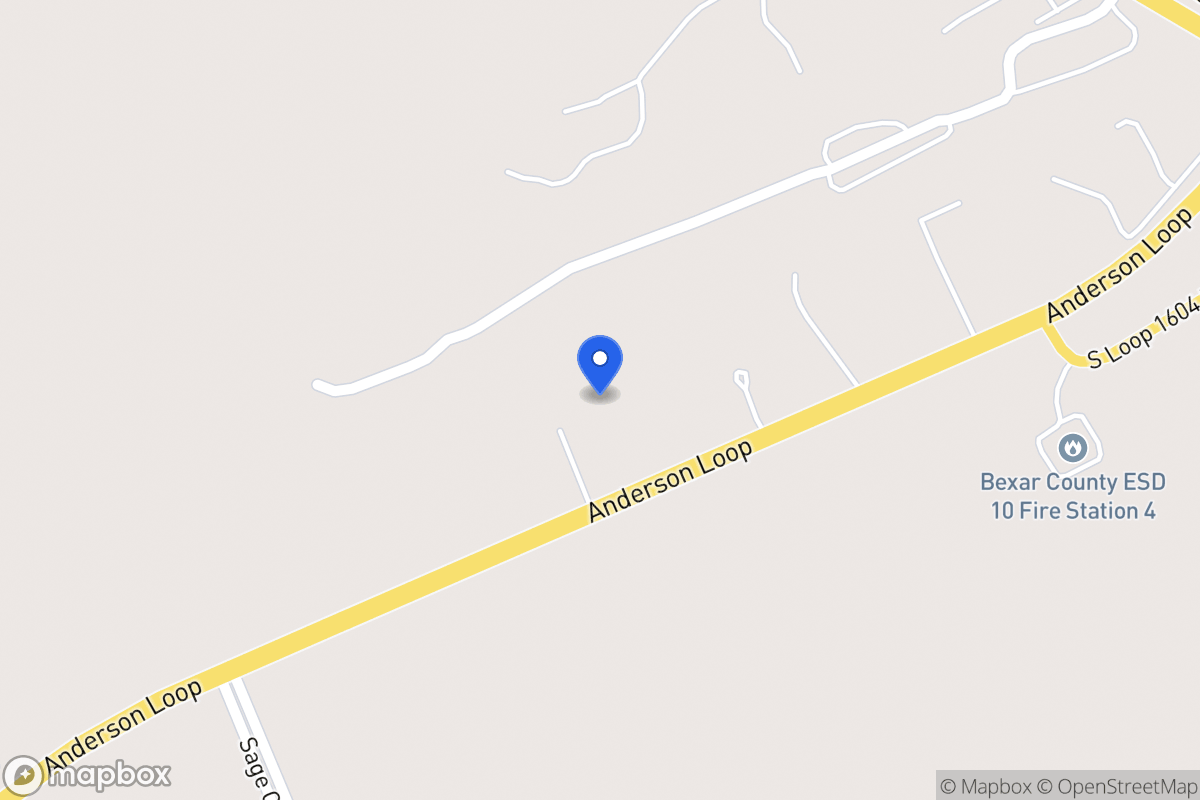 Map of 9781 E Loop 1604