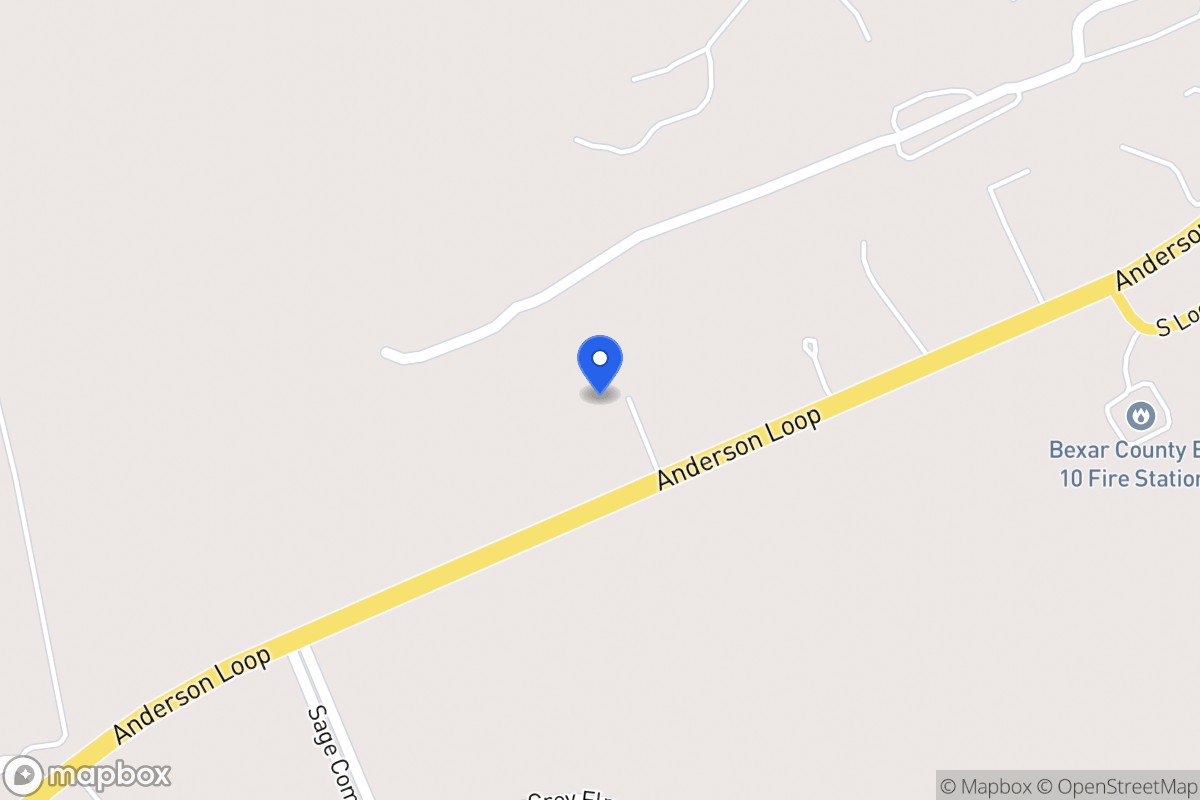 Map of 8905 S Loop 1604 E