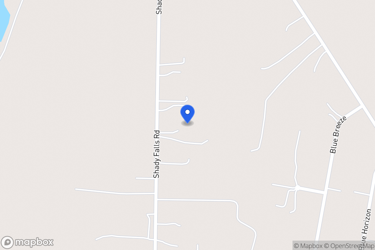 Map of 16790  Shady Falls Rd