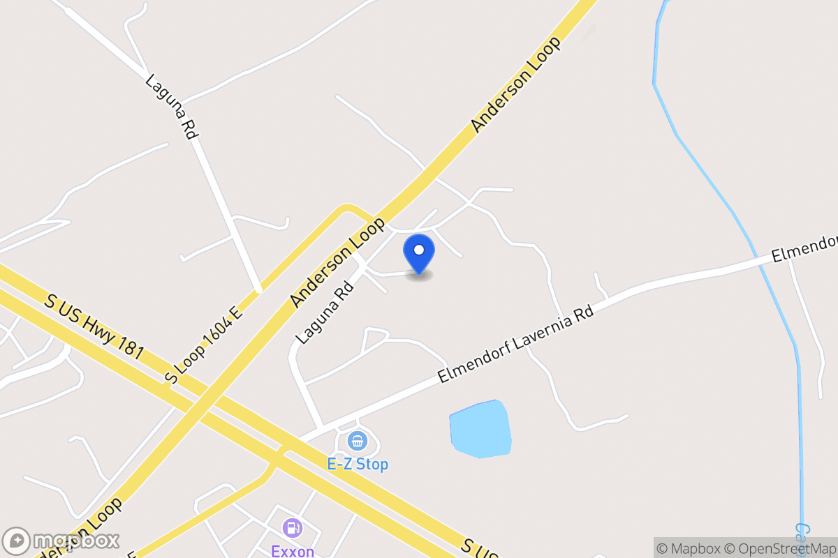 Map of 15302 E Loop 1604 S