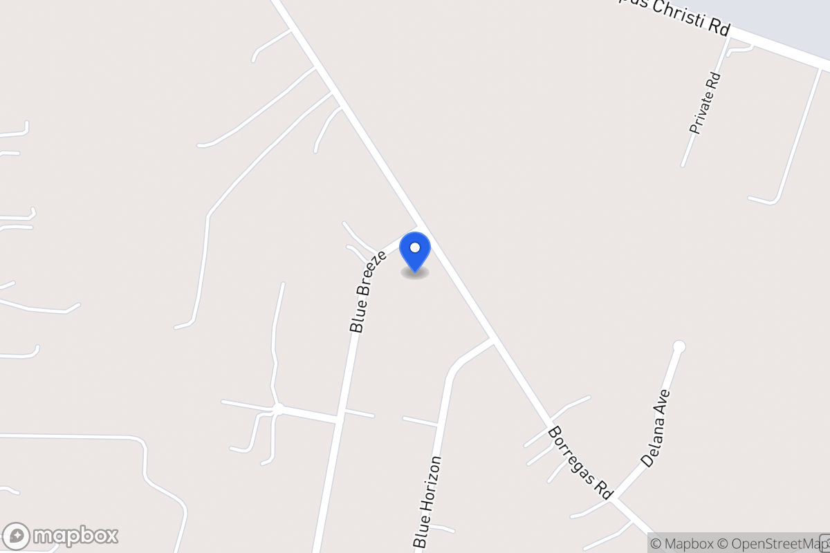 Map of 16767  Borregas Rd