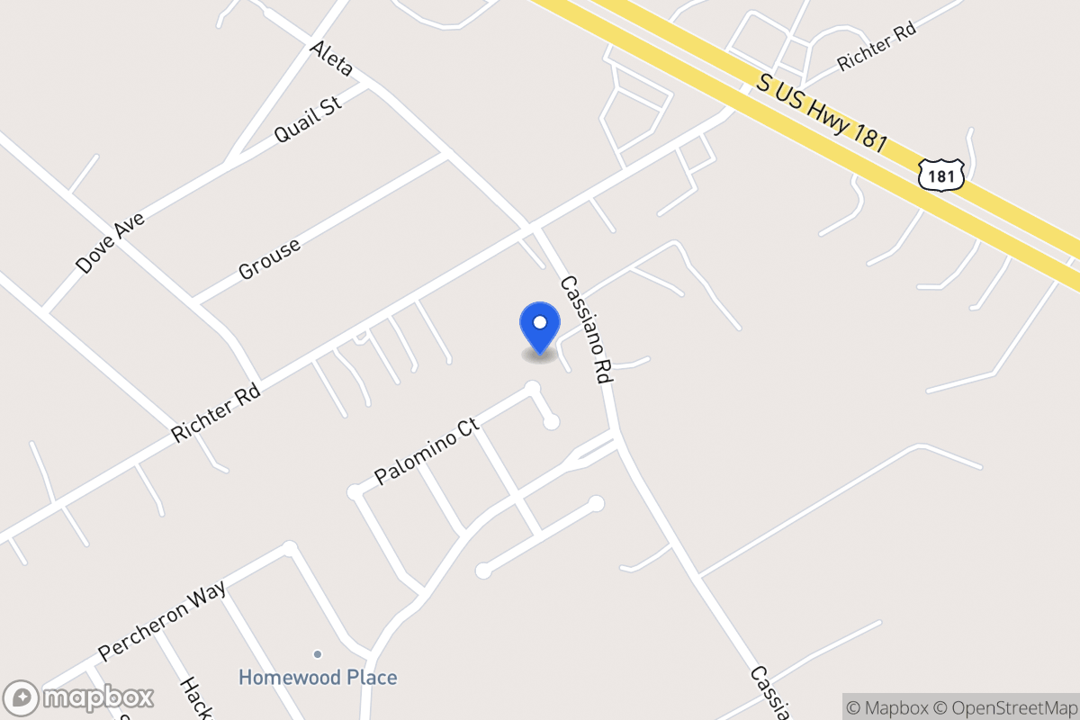 Map of 7803  Palomino Ct