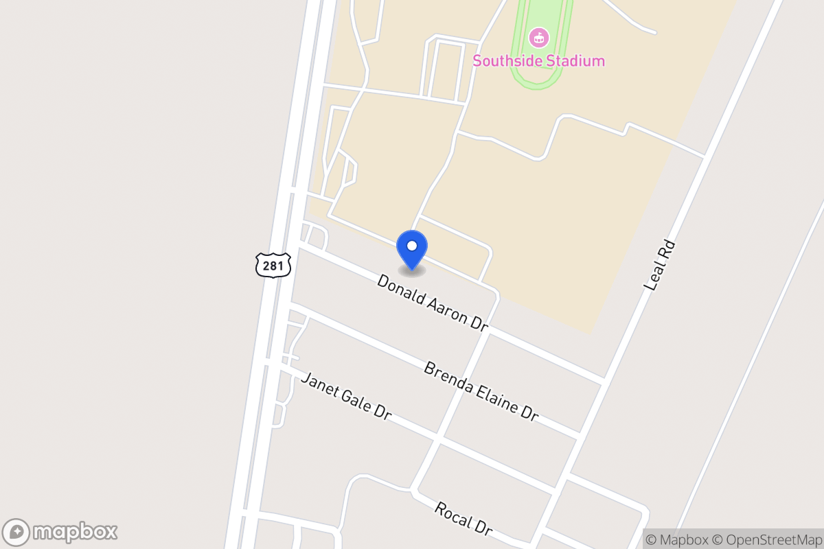 Map of 1437  Donald Aaron St