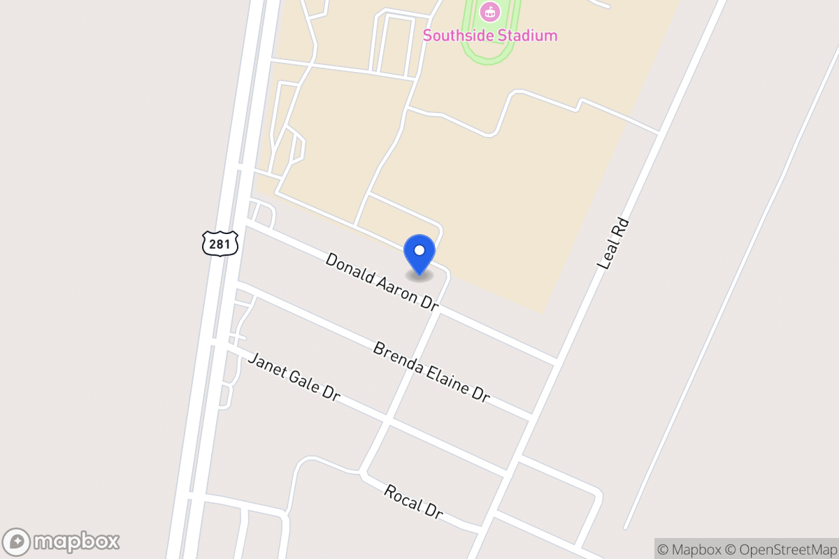Map of 1463  Donald Aaron St
