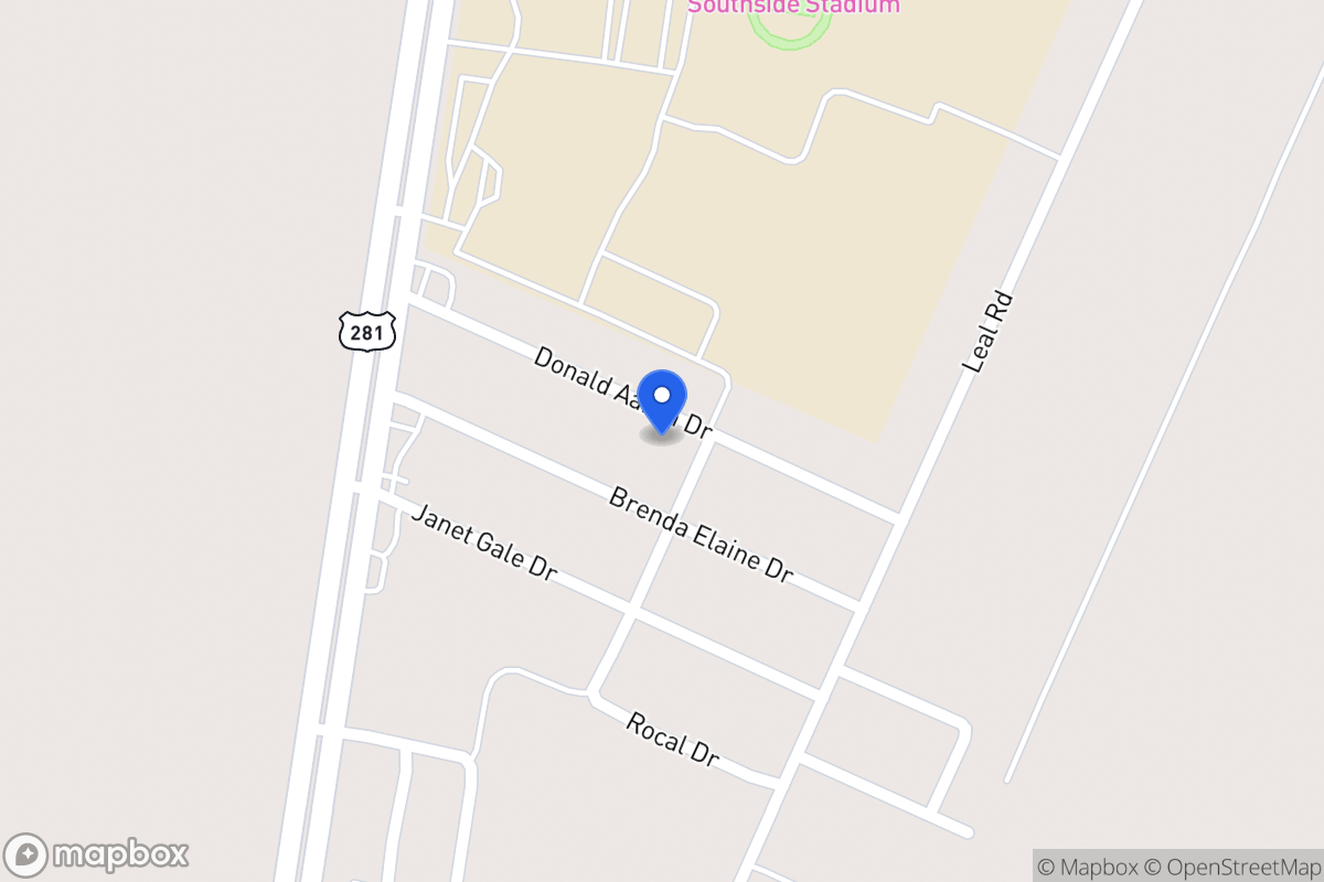 Map of 1454  Donald Aaron St