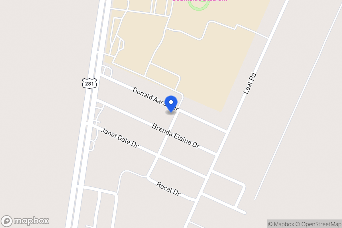 Map of 1458  Donald Aaron St