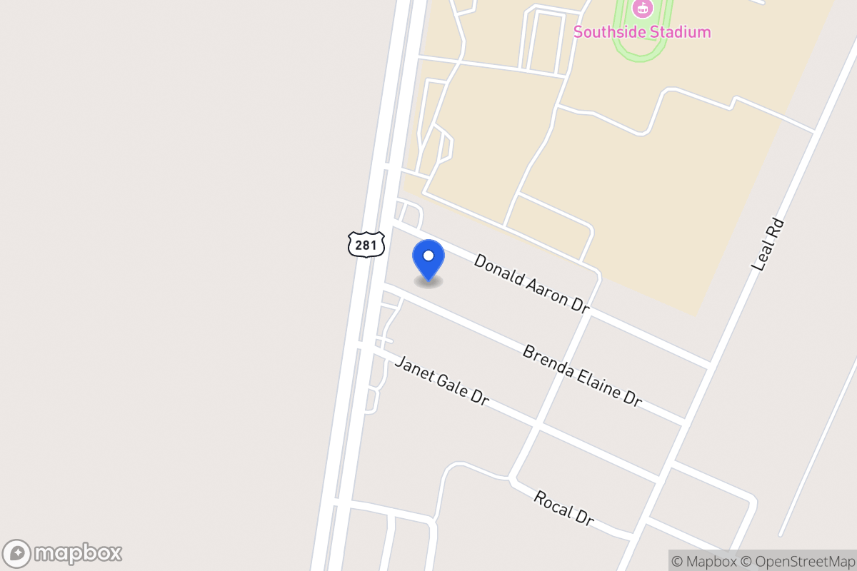 Map of 1411  Brenda Elaine St