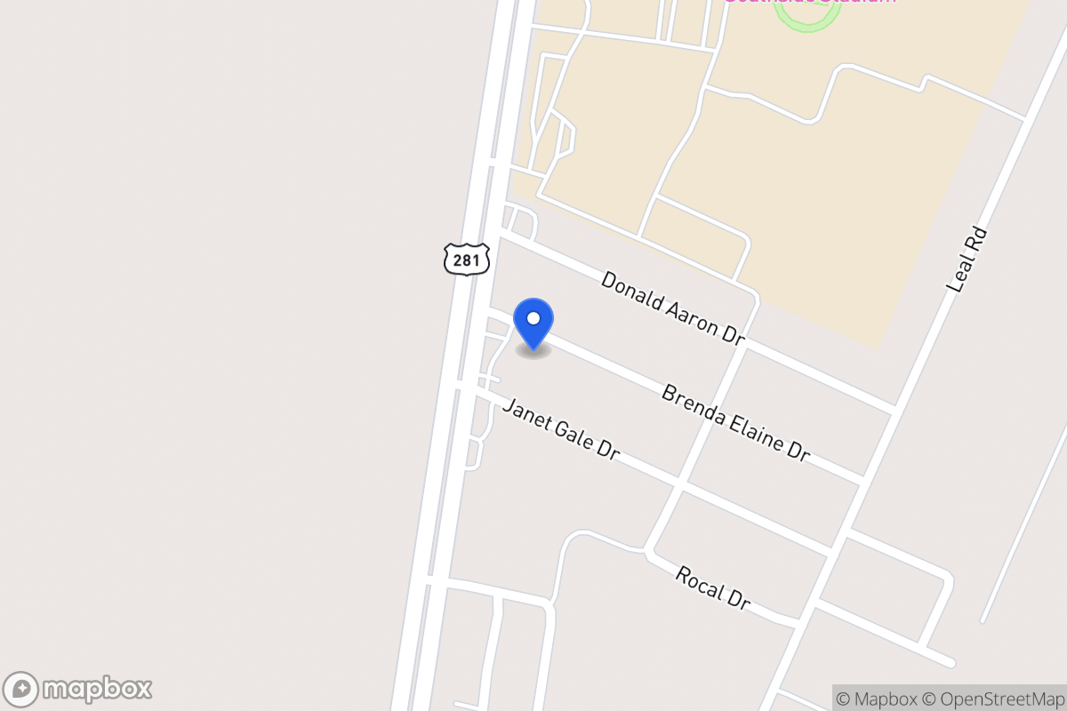 Map of 1410  Brenda Elaine St
