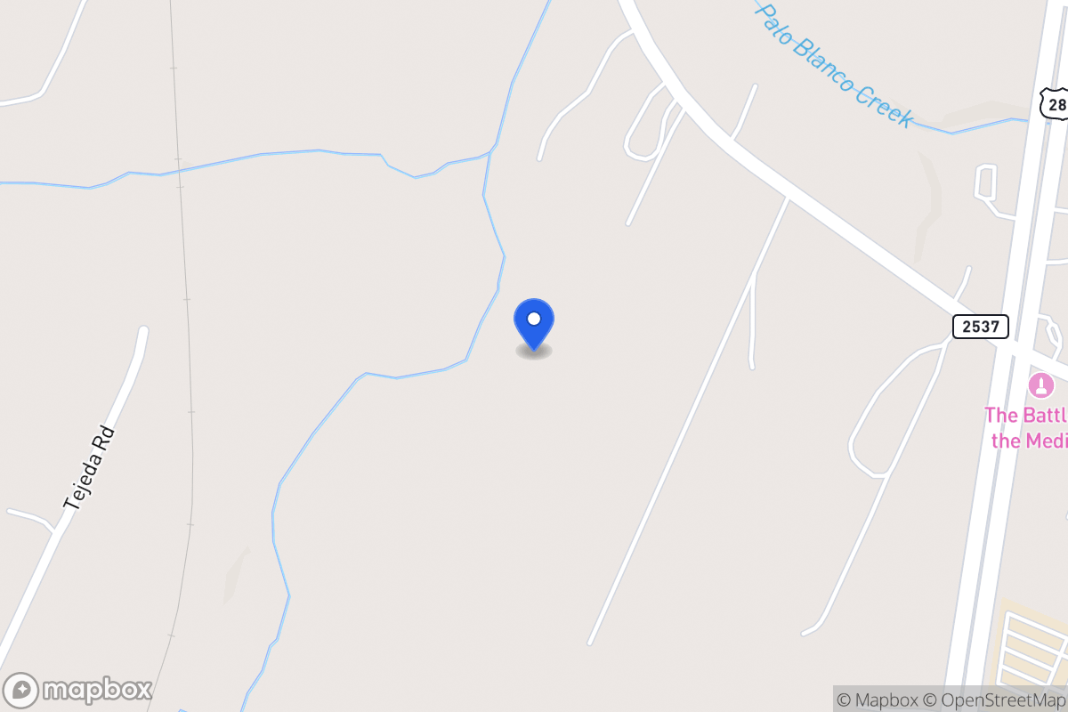 Map of 1224  Fm 2537
