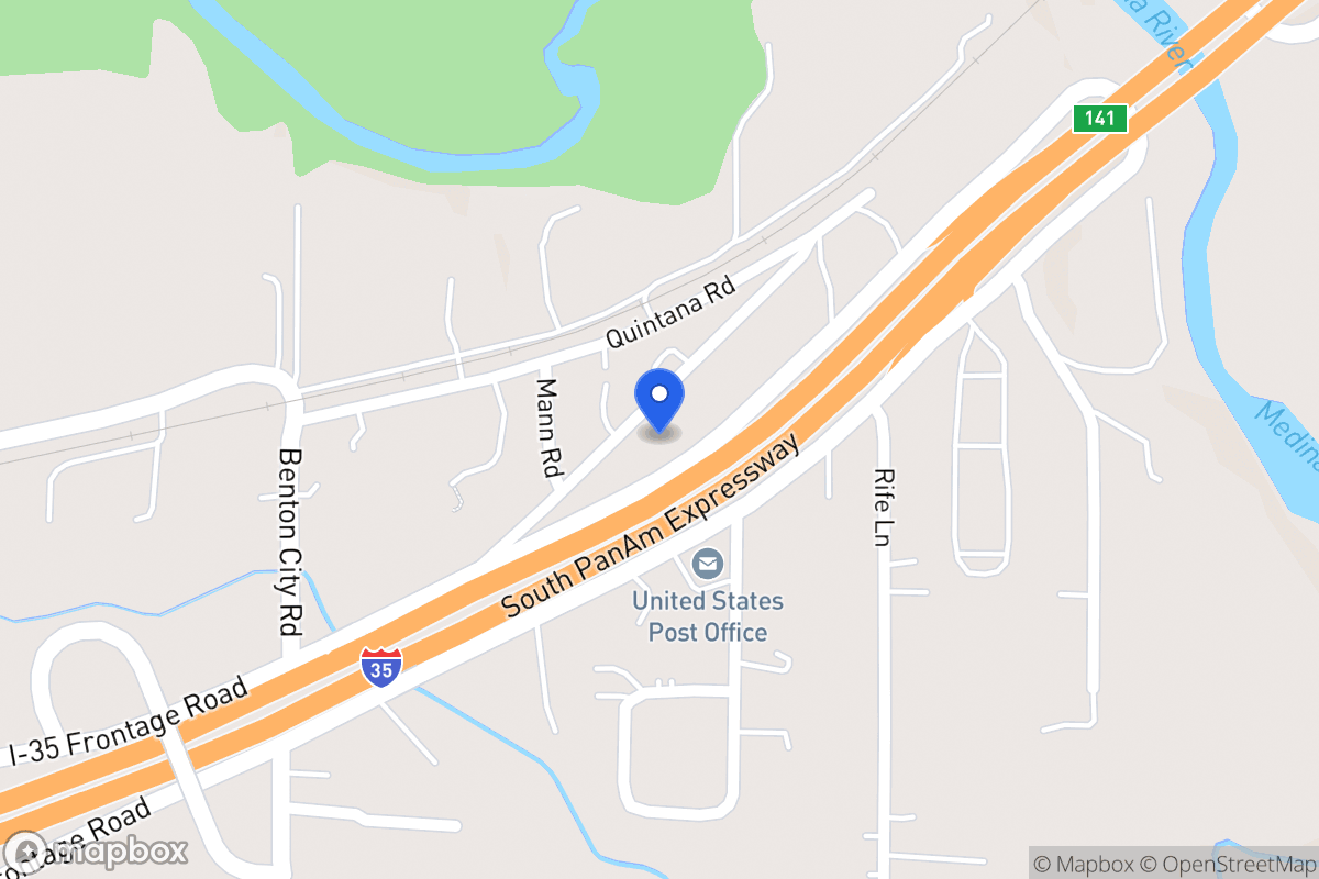 Map of 13575  Interstate 35 S