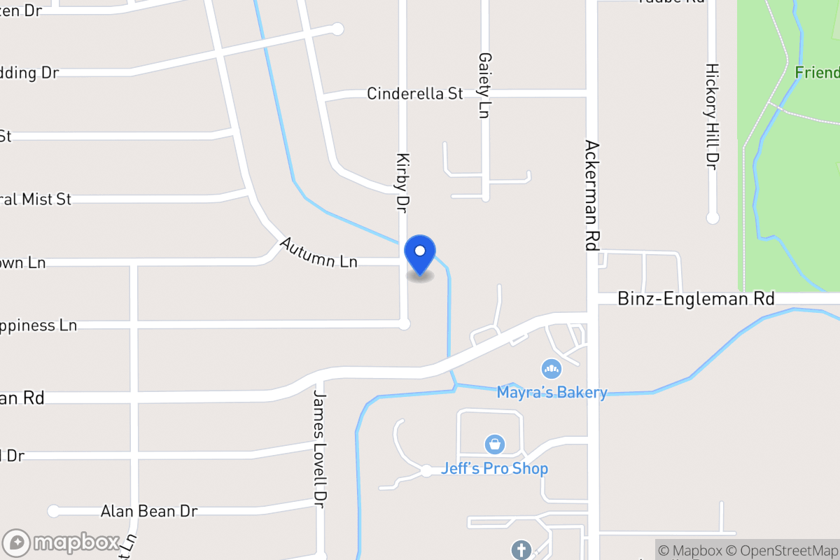 Map of 3214  Kirby Dr