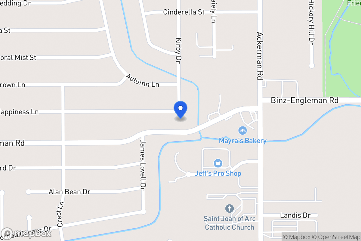 Map of 5418  Happiness St