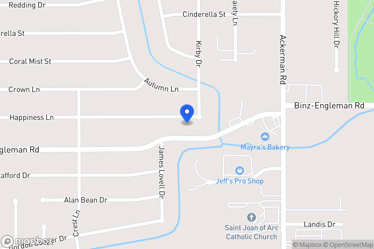 Map of 5410  Happiness St