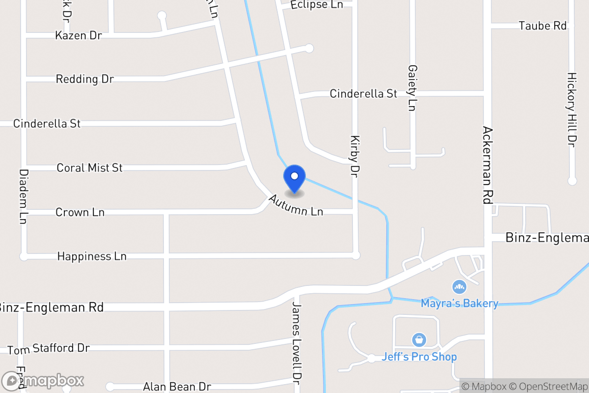 Map of 3226  Autumn Ln