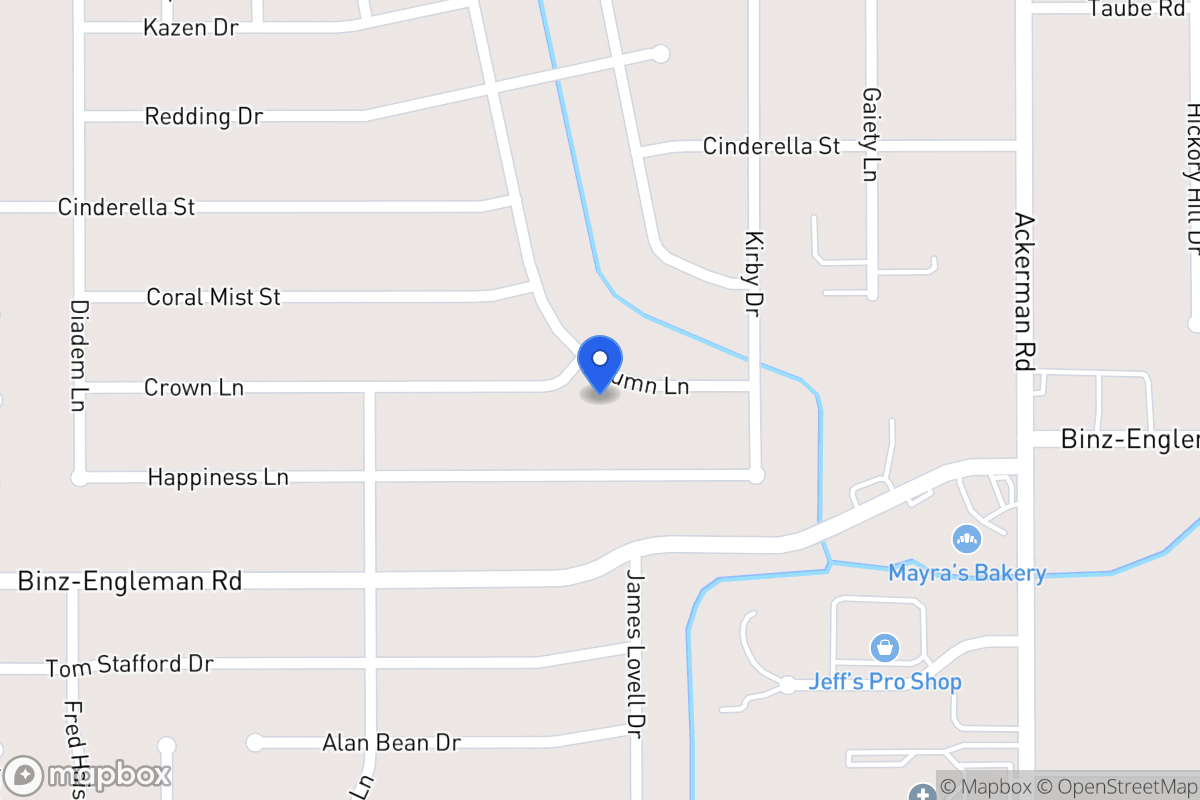 Map of 3231  Autumn Ln