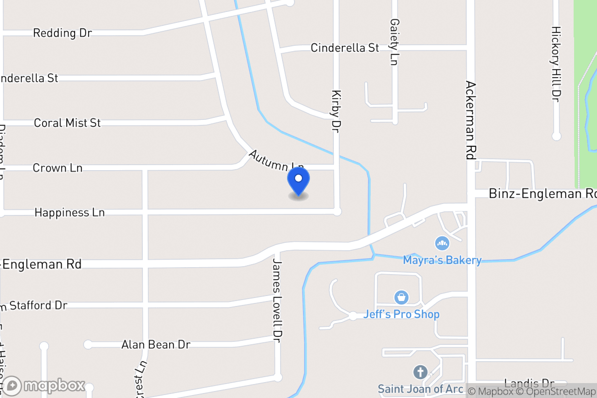 Map of 5407  Happiness St