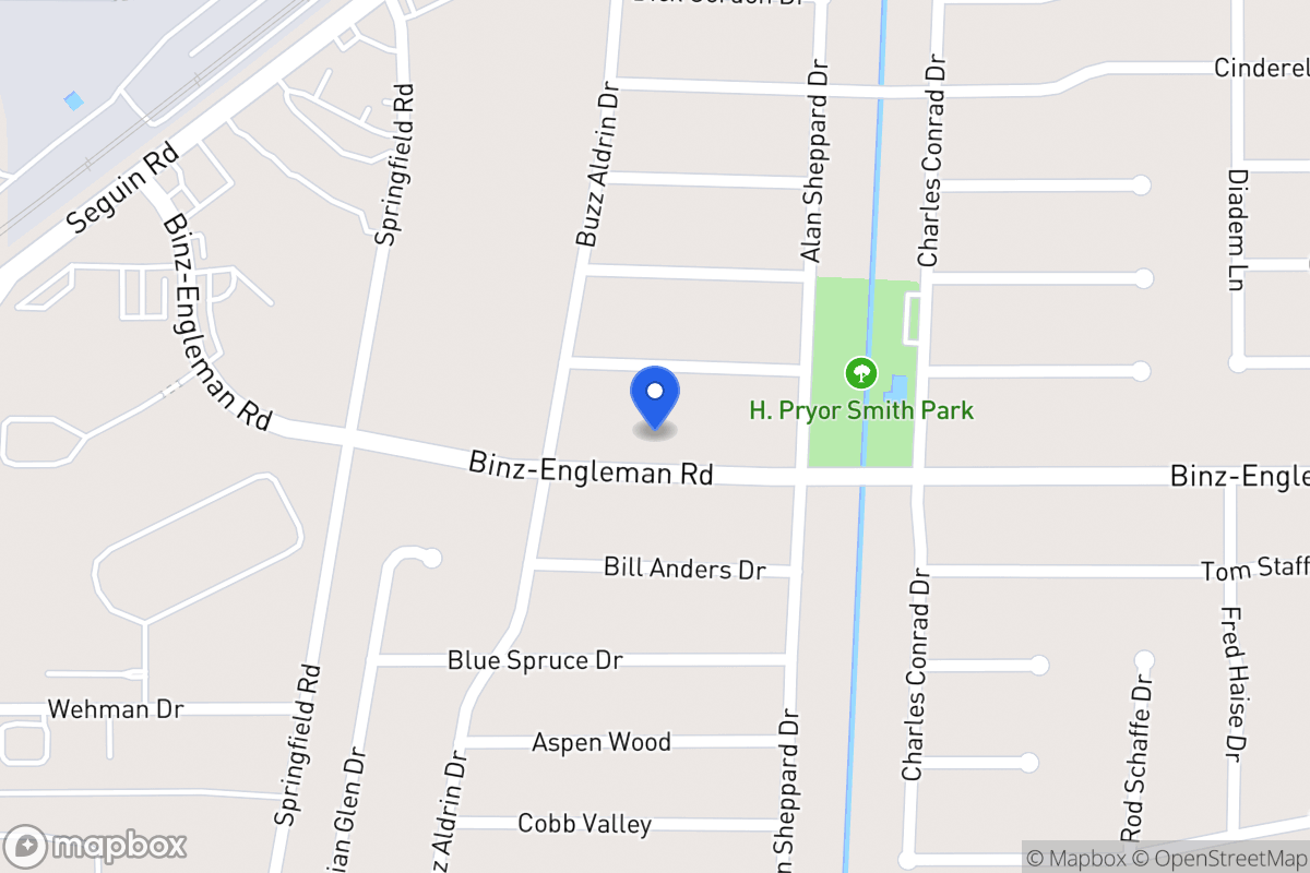 Map of 4819  Binz Engleman Rd