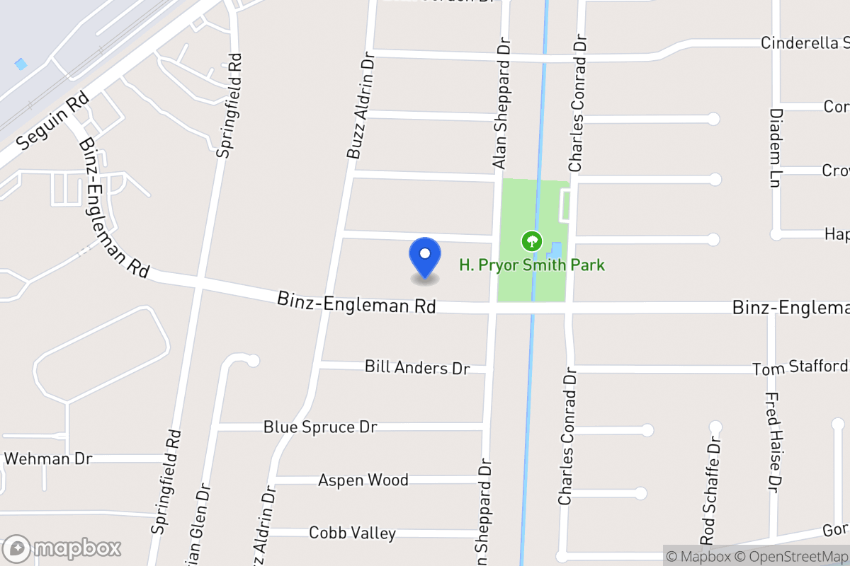 Map of 4827  Binz Engleman Rd