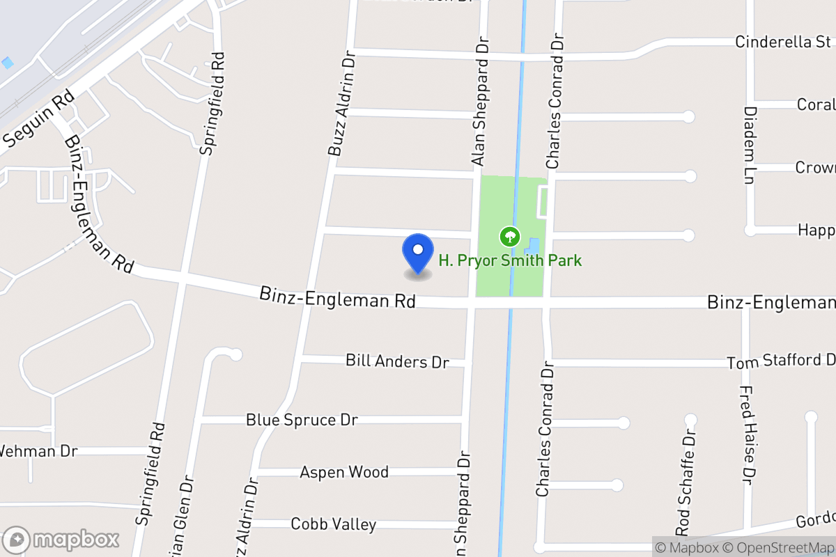 Map of 4831  Binz Engleman Rd