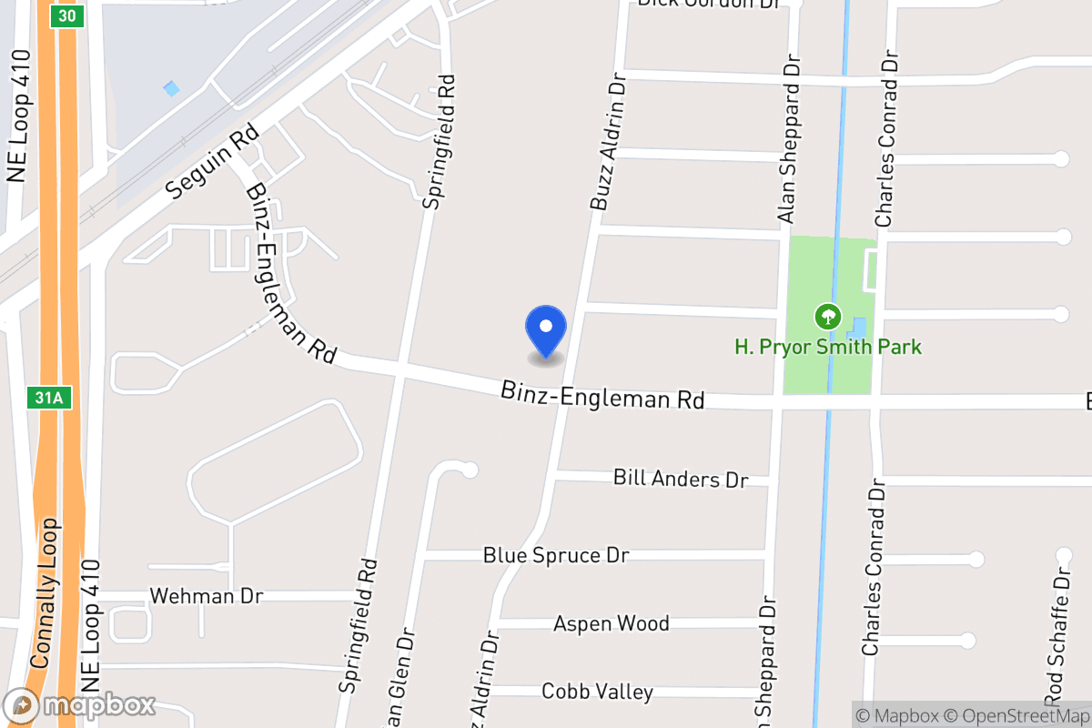 Map of 3106  Buzz Aldrin Dr