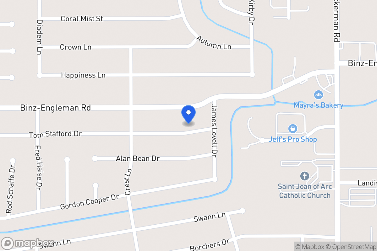 Map of 5235  Tom Stafford Dr