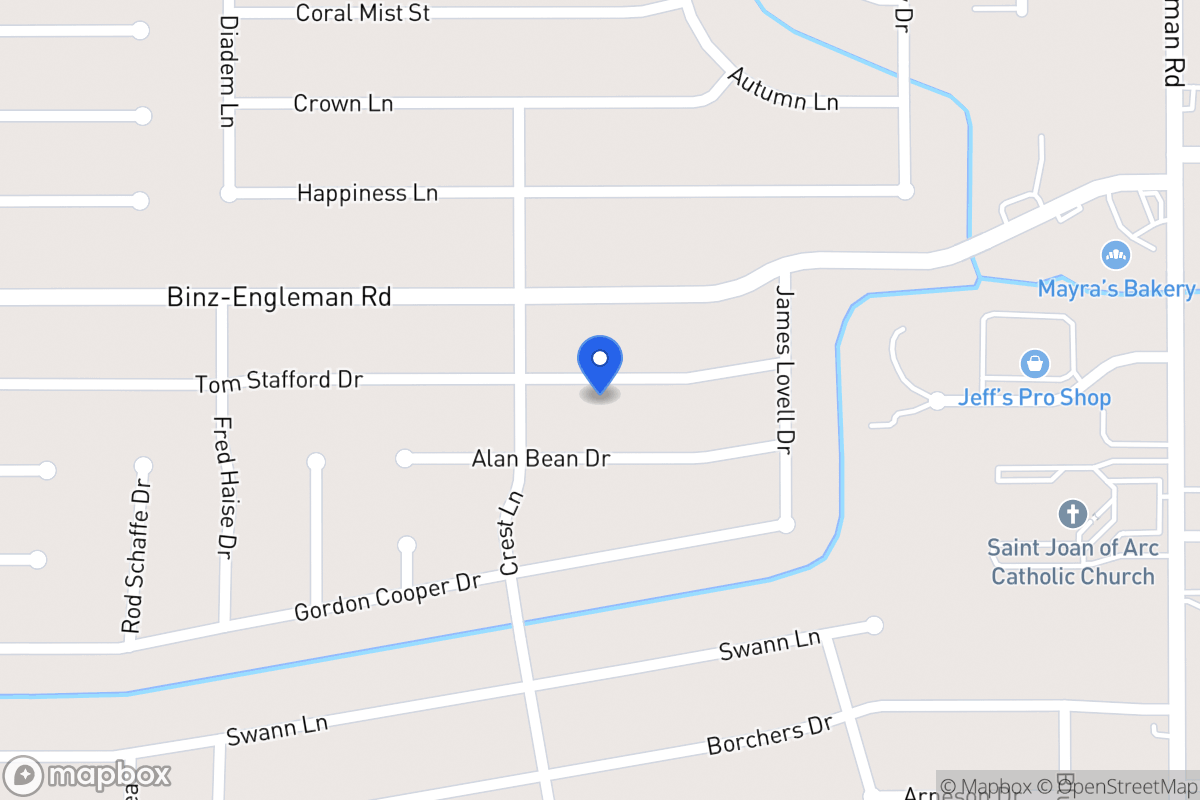 Map of 5214  Tom Stafford Dr