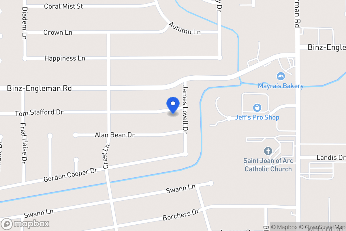 Map of 5242  Tom Stafford Dr