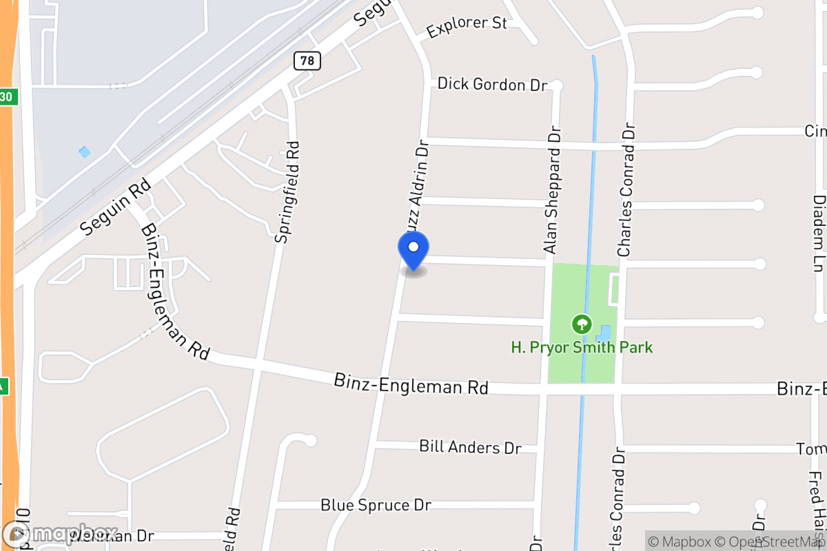 Map of 4802  Michael Collins St