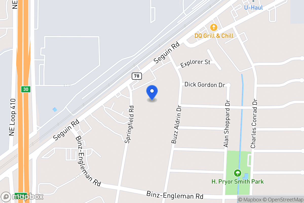 Map of 1480  Springfield Rd