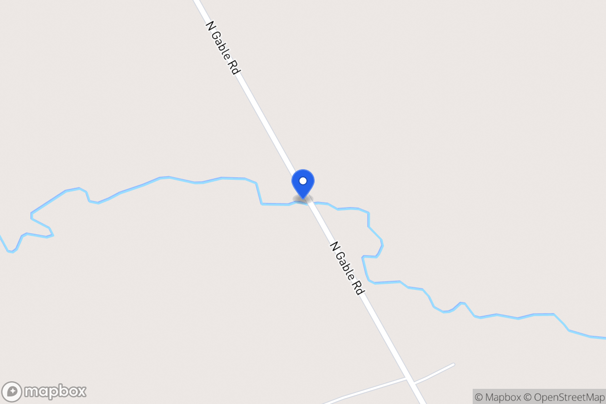 Map of N Gable Rd