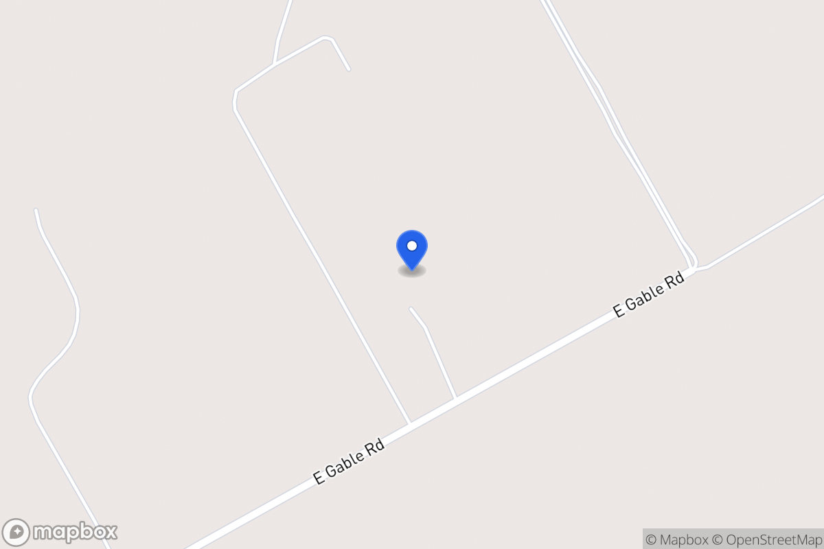 Map of 16885 E Gable Rd