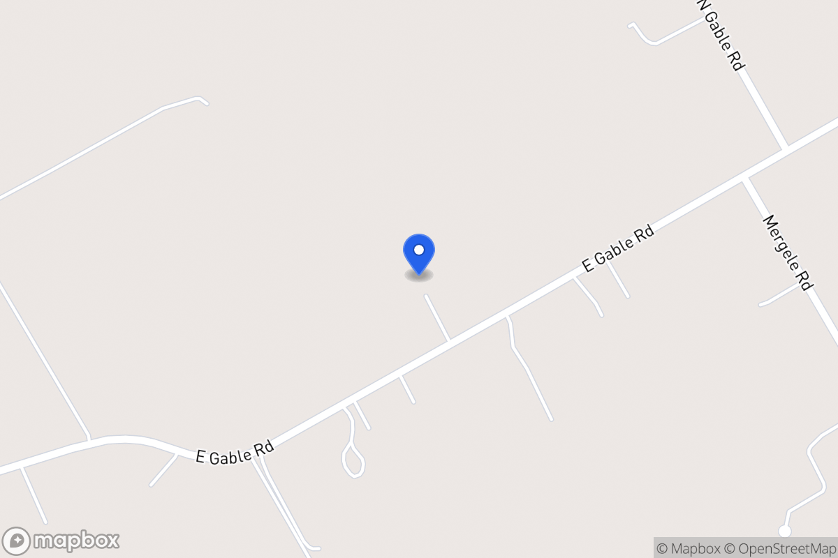 Map of 16065 E Gable Rd
