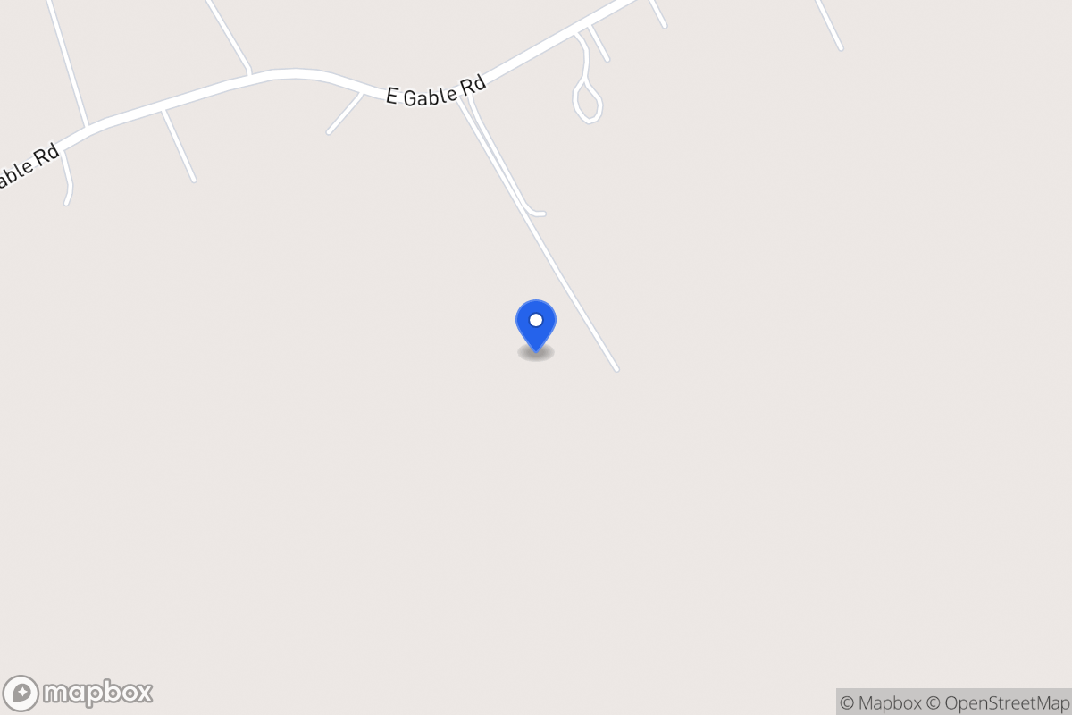 Map of 15882 E Gable Rd