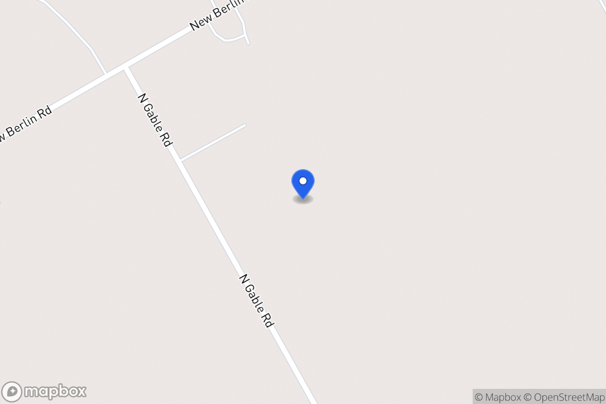 Map of 2434 N Gable Rd