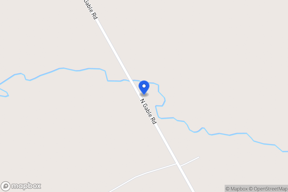 Map of 1628 N Gable Rd
