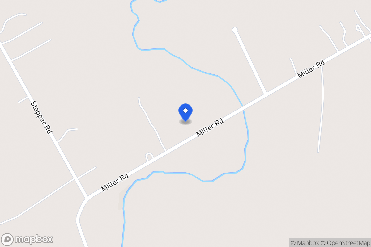 Map of 14895  Miller