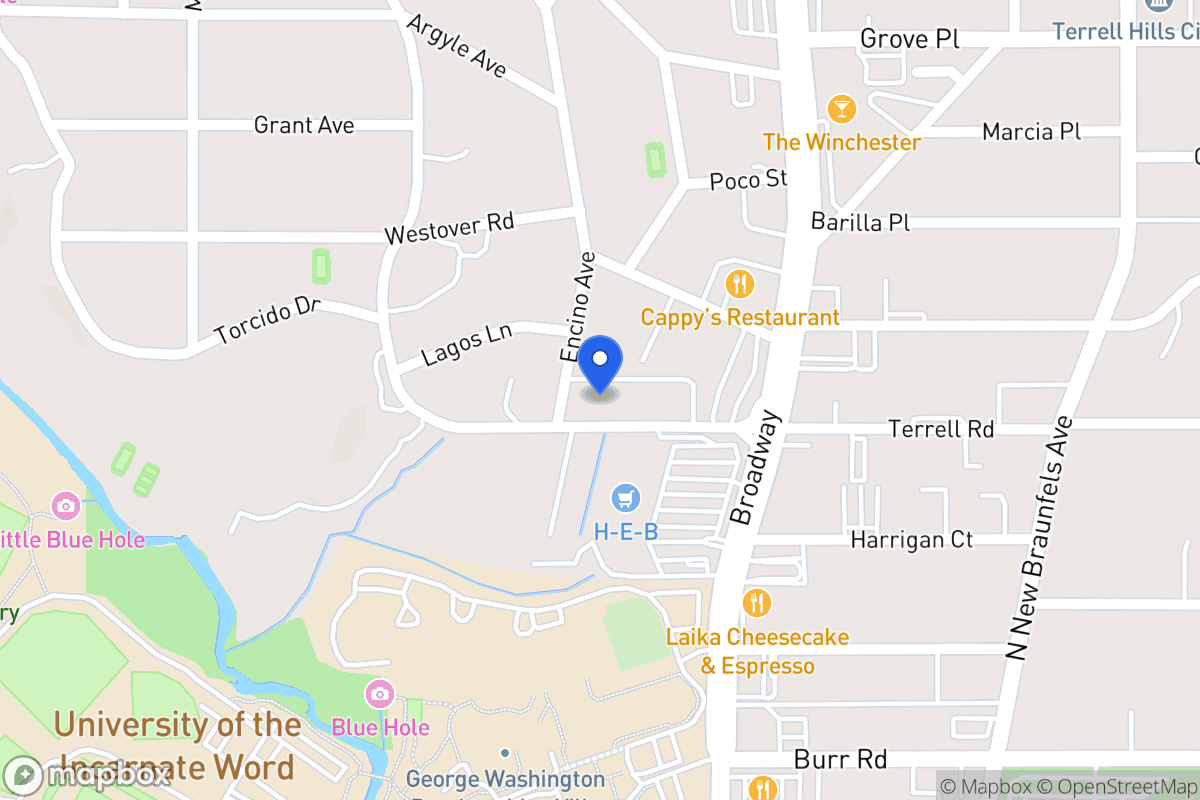 Map of 135  Patterson Ave