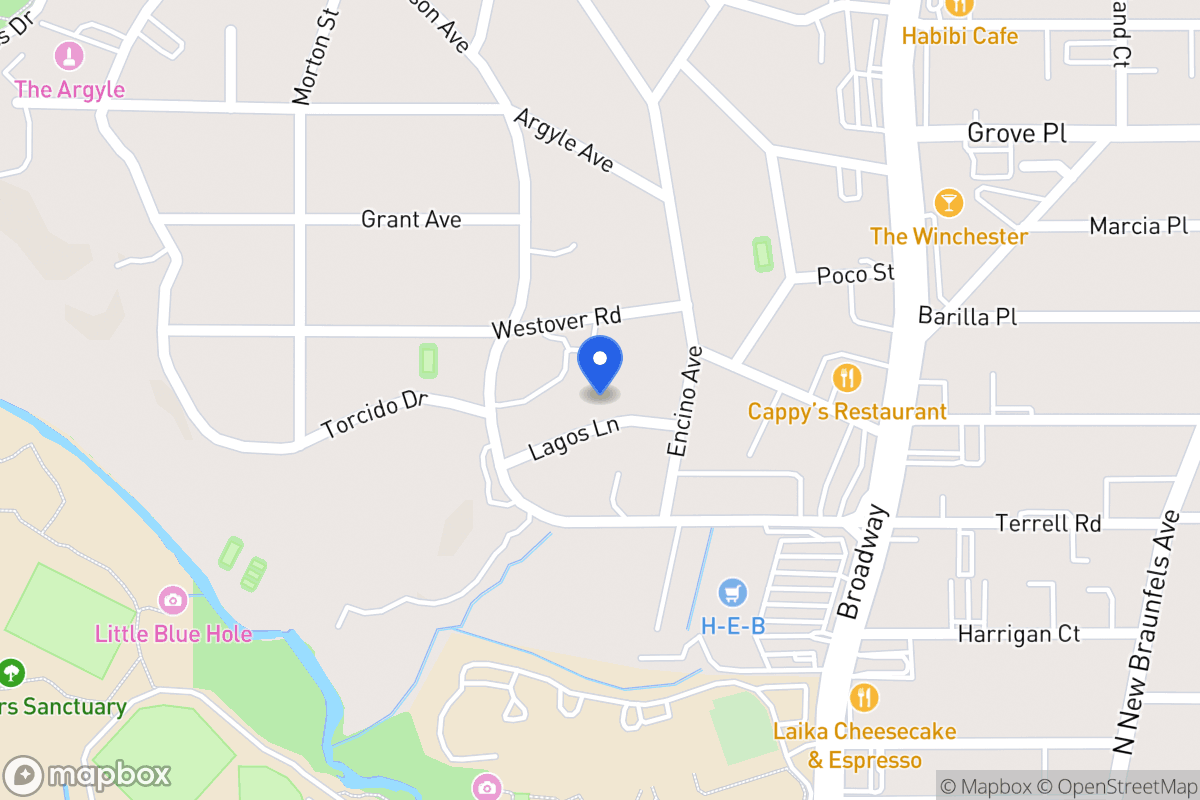 Map of 121  Lagos Ave