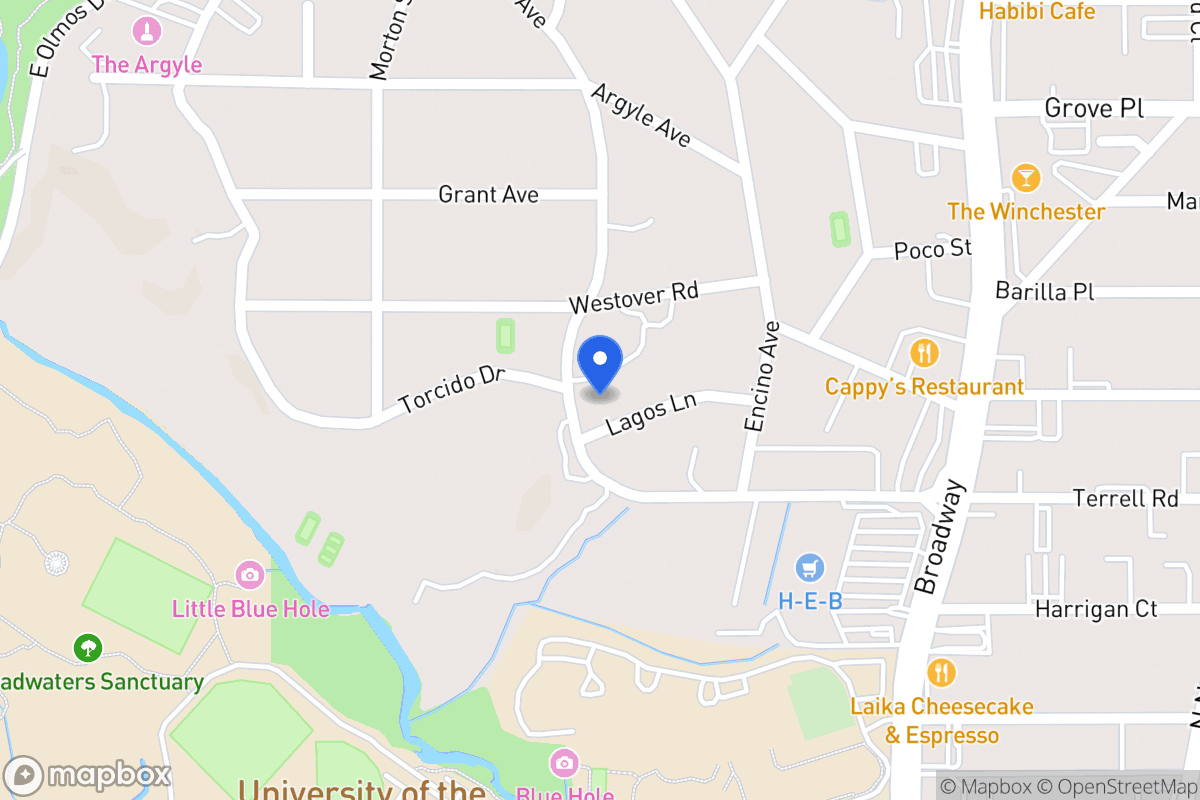 Map of 302  Patterson Ave