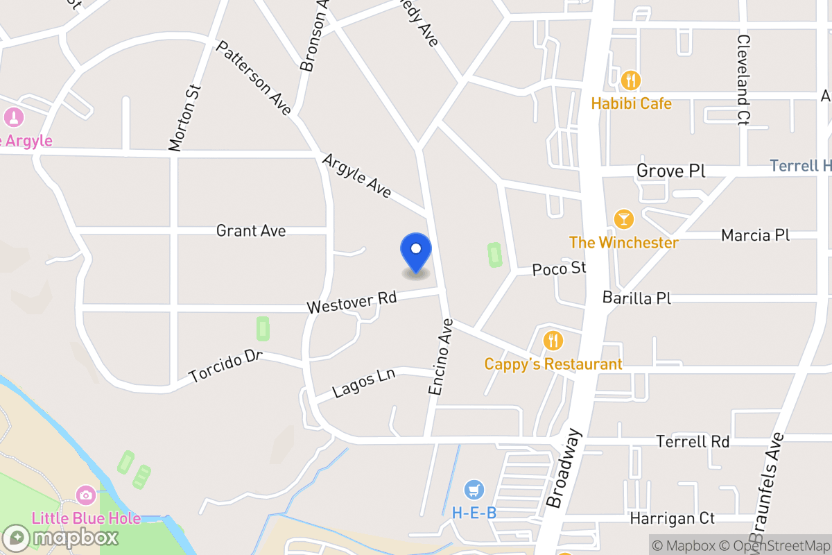 Map of 210  Encino Ave