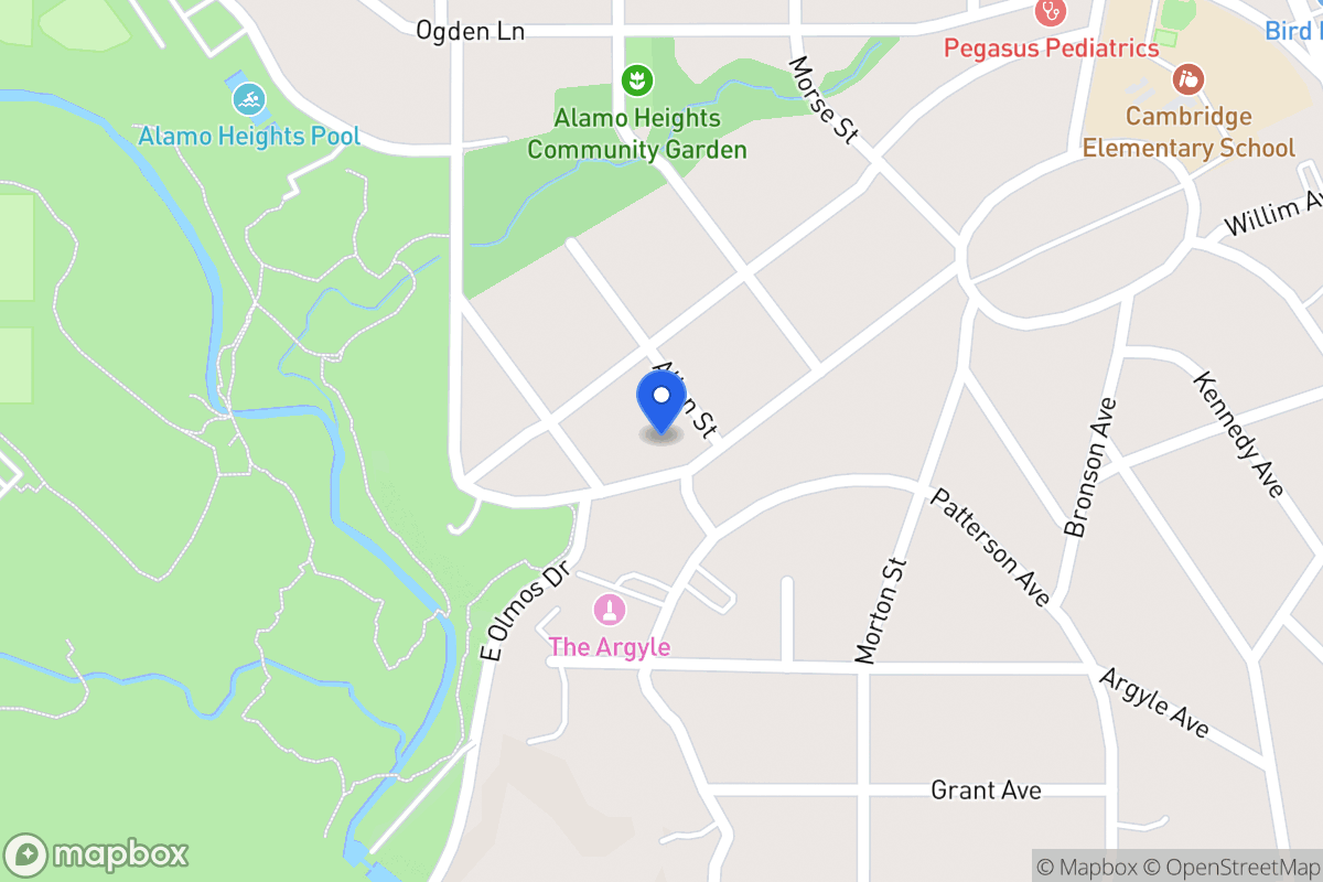 Map of 751  Estes Ave