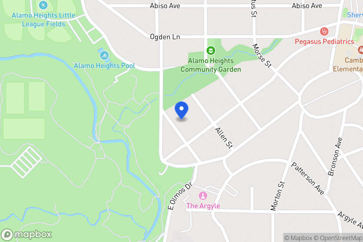 Map of 216  Claiborne Way
