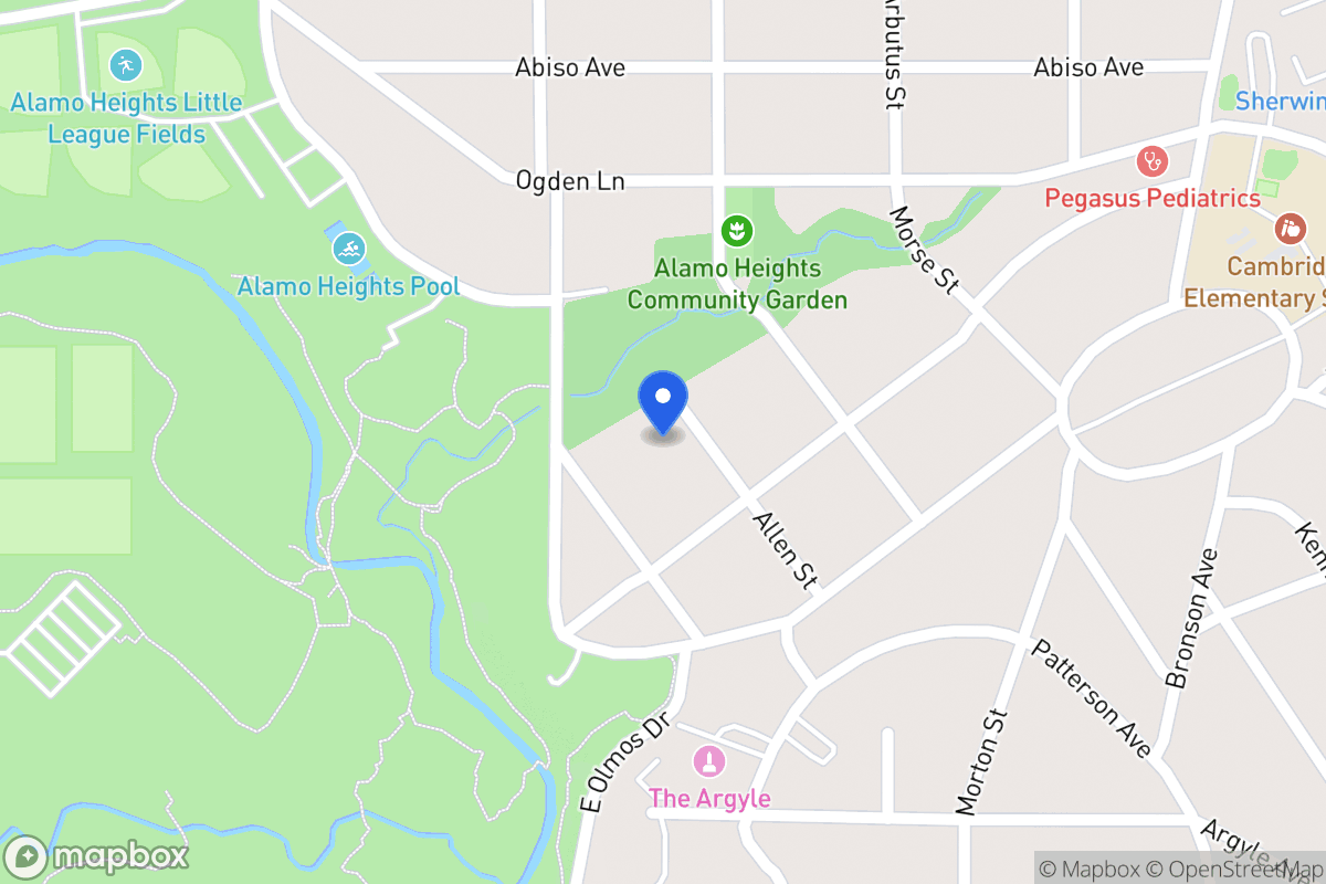 Map of 223  Allen St