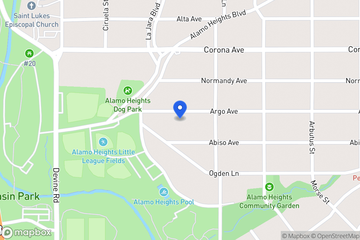 Map of 532  Argo Ave