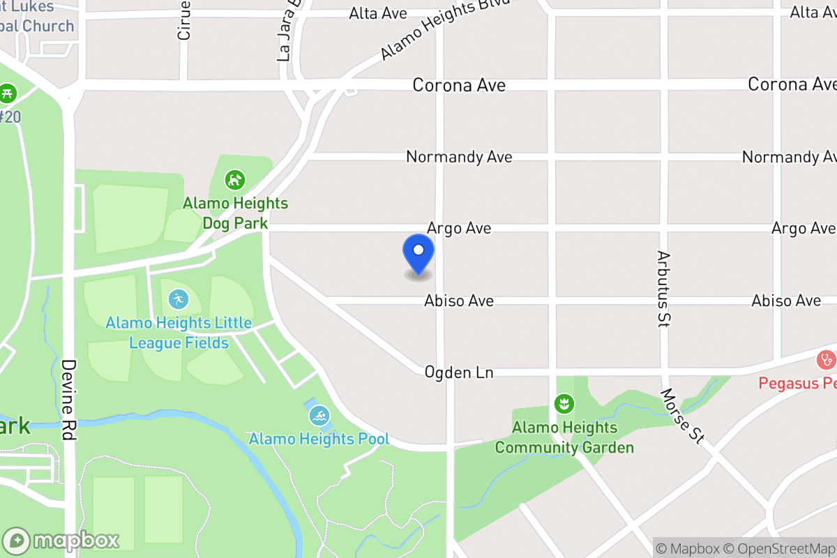 Map of 505  Abiso Ave