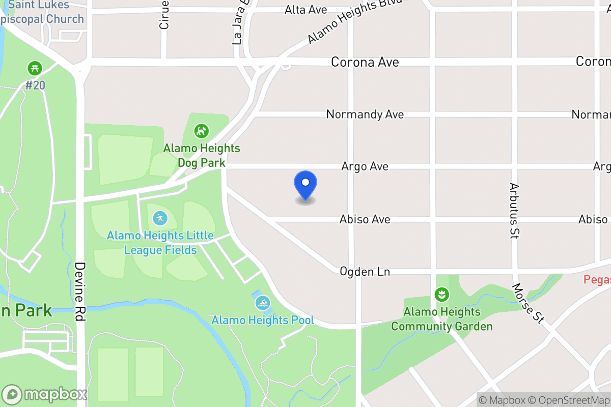 Map of 523  Abiso Ave