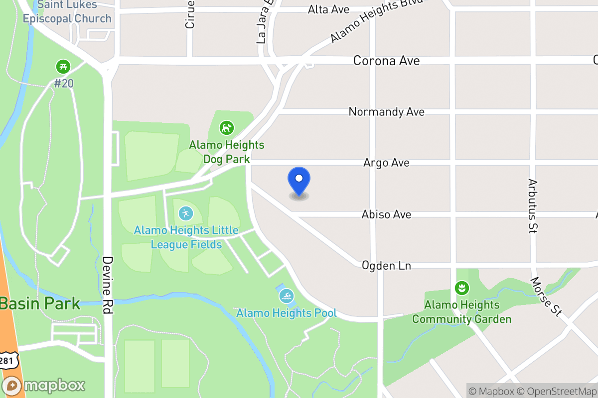 Map of 537  Abiso Ave