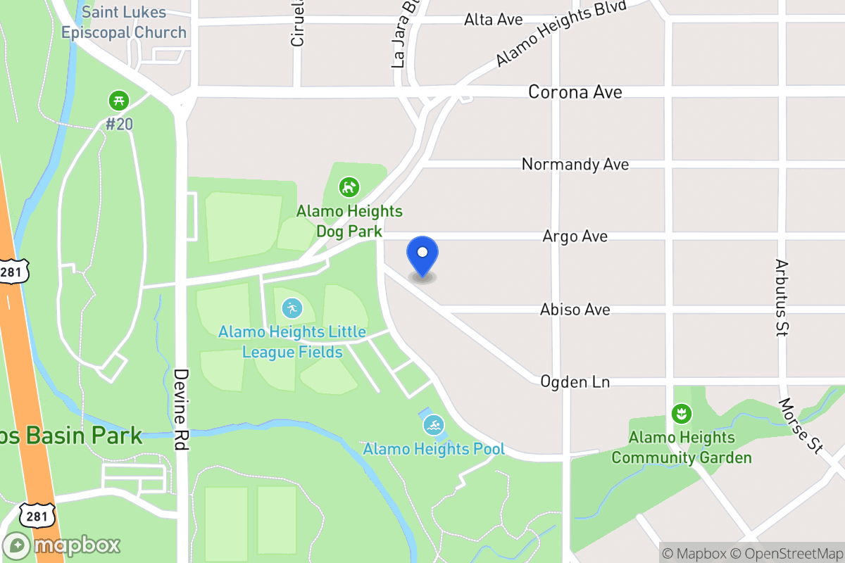 Map of 701  Ogden Ln